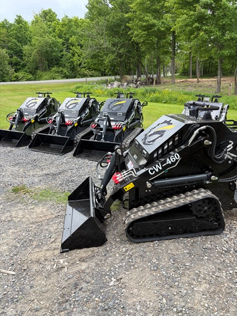 2026 Cartiwell CW-460 Mini Skidsteer with 3 stage pump and 25hp gas engine **New