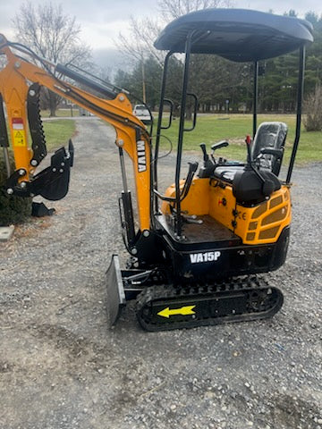 2025 MIVA VA15P Mini Excavator 13.5hp gas engine **New